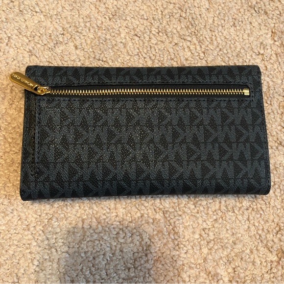 Michael Kors Admiral Blue Travel Large Weekender Bag set wallet & cosmetic pouch - Picture 7 of 15